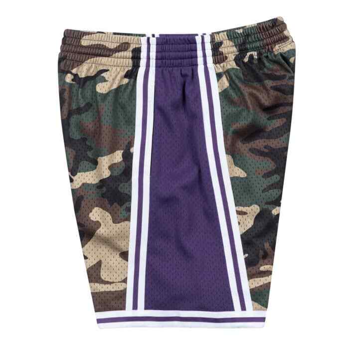 lakers camo shorts